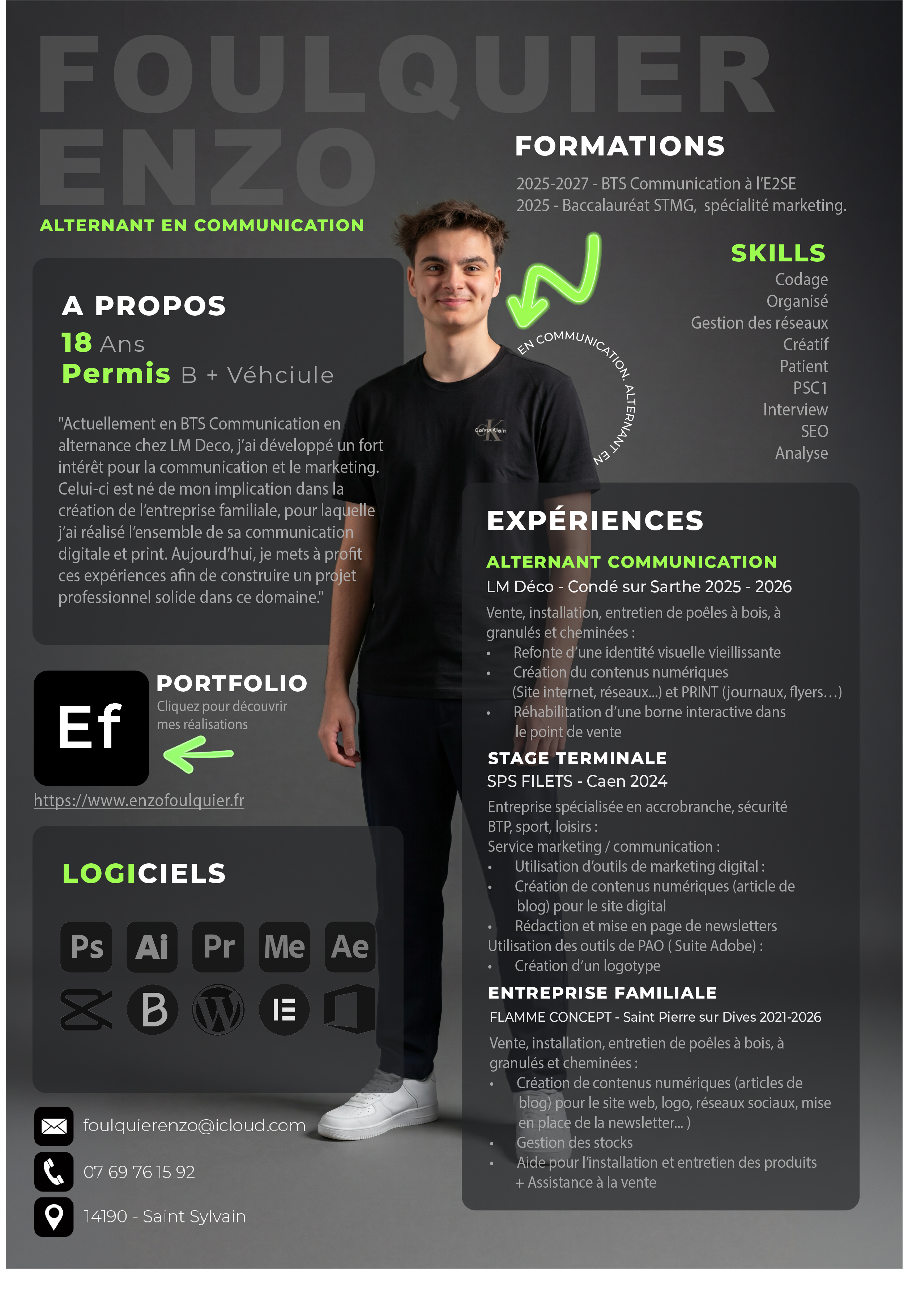 CV Enzo Foulquier