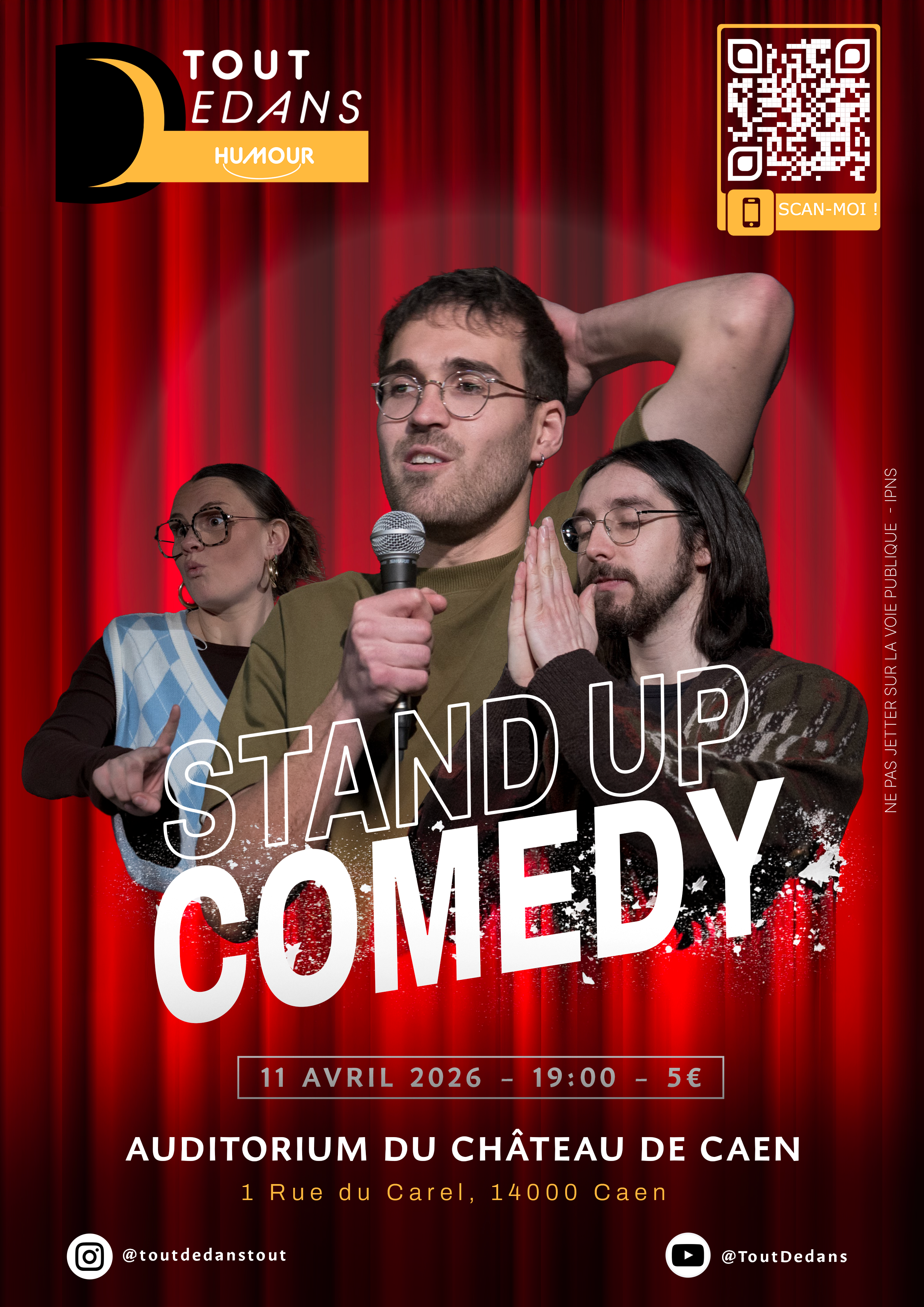 Tout Dedans — Affiche A4